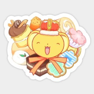 Cardcaptor Sakura Sweets with Cerberus/Keroberos Sticker